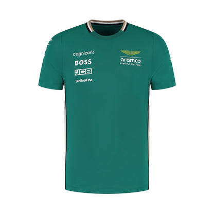 Aston Martin Aramco Cognizant F1 2025 Team Replica T-Shirt