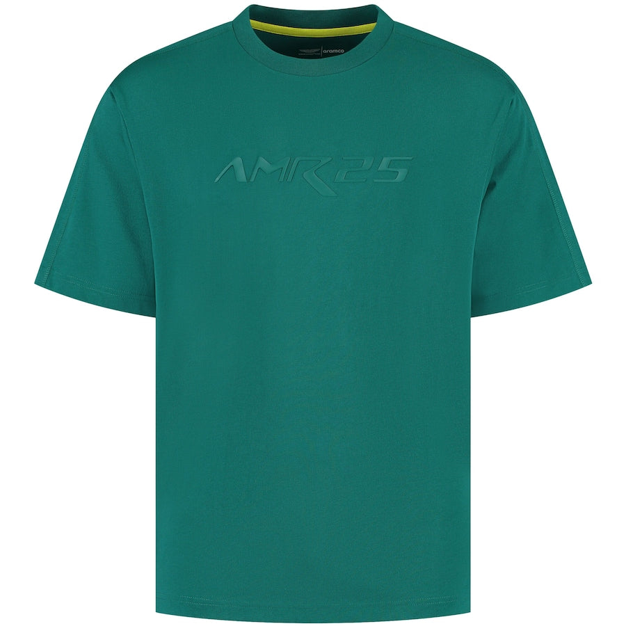 Aston Martin Aramco Cognizant F1 Large Logo Replica T-Shirt - Green