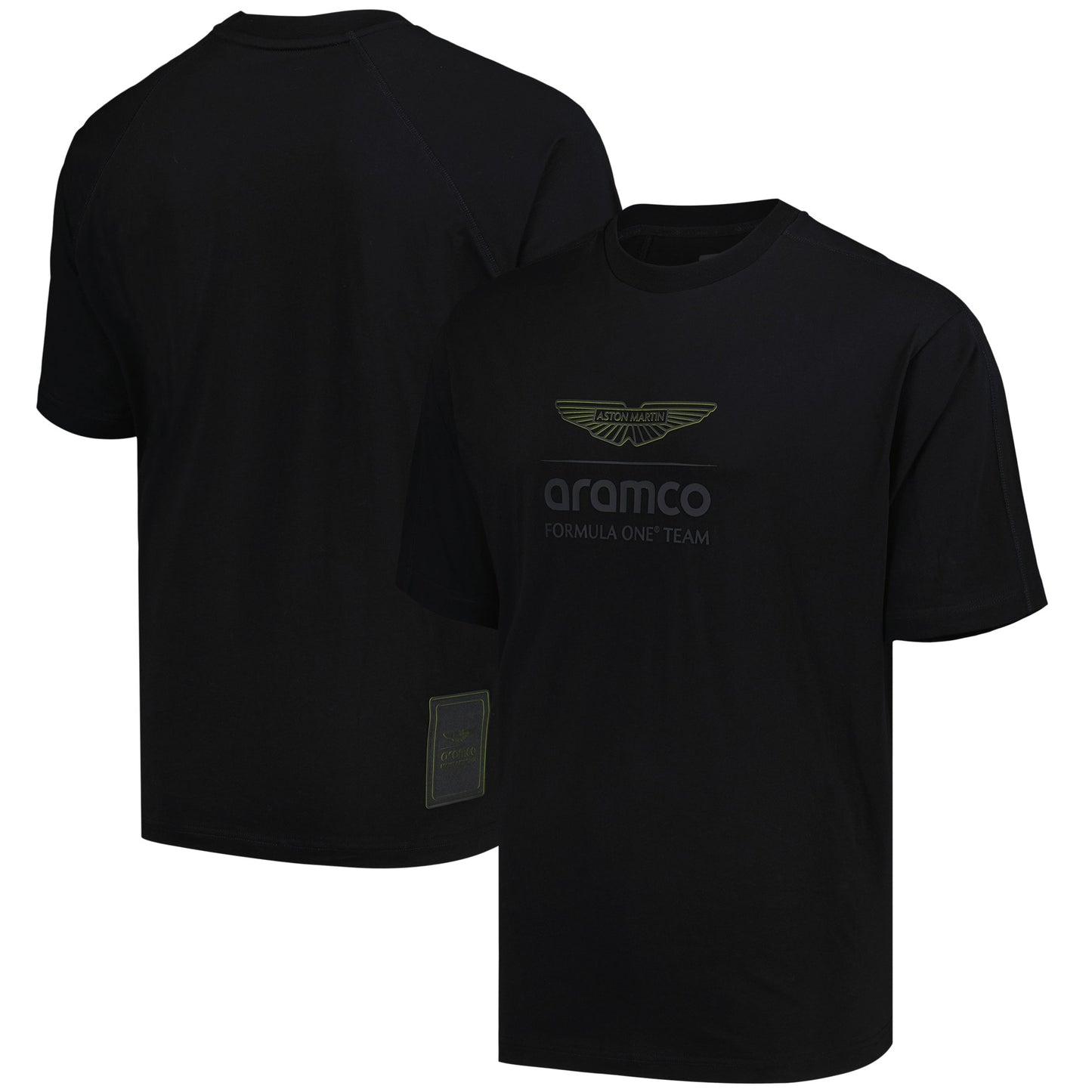 Aston Martin Aramco F1 Logo Stealth Replica T-Shirt