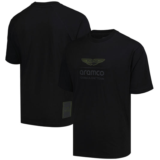 Aston Martin Aramco F1 Logo Stealth Replica T-Shirt