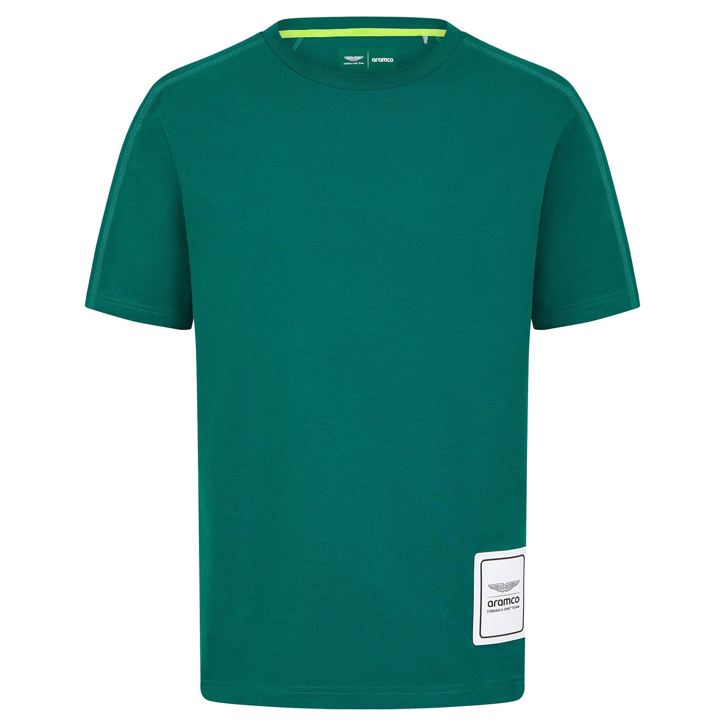 Aston Martin Aramco F1 Logo Replica T-Shirt - Green