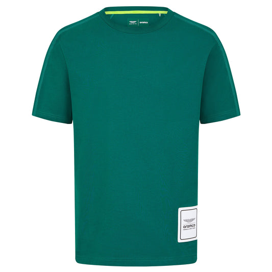 Aston Martin Aramco F1 Logo Replica T-Shirt - Green