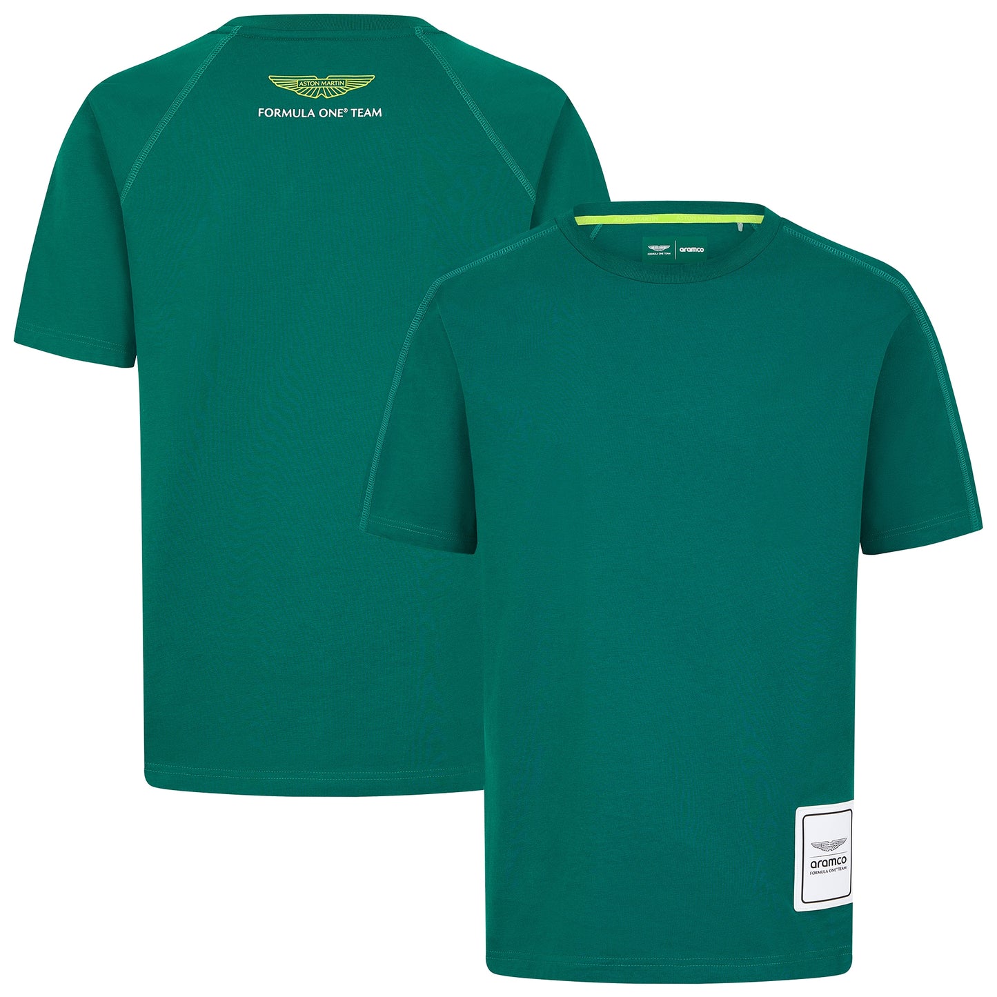 Aston Martin Aramco F1 Logo Replica T-Shirt - Green