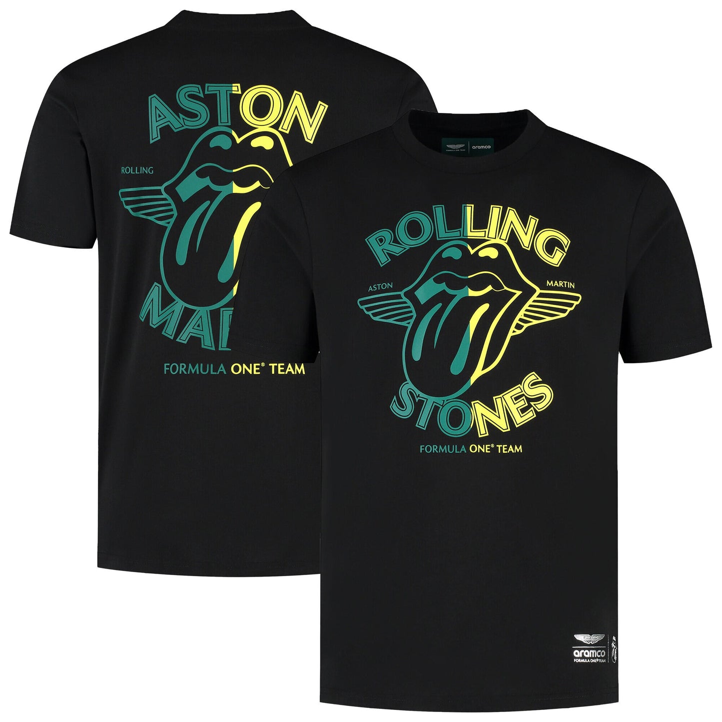Aston Martin The Rolling Stones Special Edition Replica T-Shirt - Black