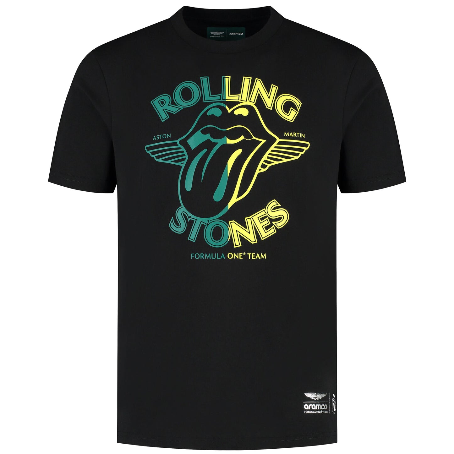 Aston Martin The Rolling Stones Special Edition Replica T-Shirt - Black