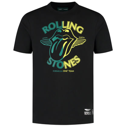 Aston Martin The Rolling Stones Special Edition Replica T-Shirt - Black