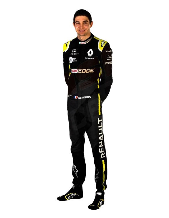 2020 Esteban Ocon Renault F1 Race Suit REPLICA