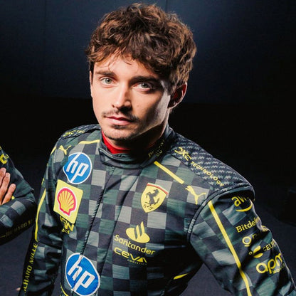 2024 CHARLES LECLERC MONZA GP F1 Race Suit REPLICA