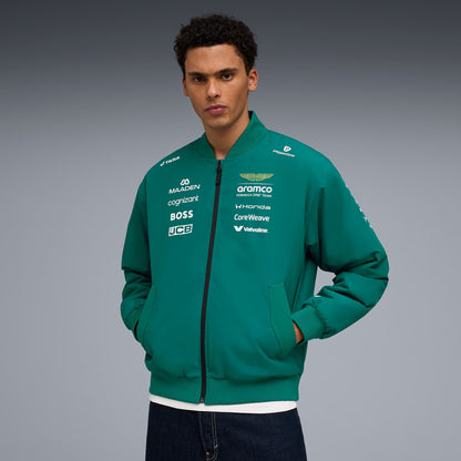 Aston Martin F1 Aramco Cognizant F1 2026 Team Bomber Replica Jacket