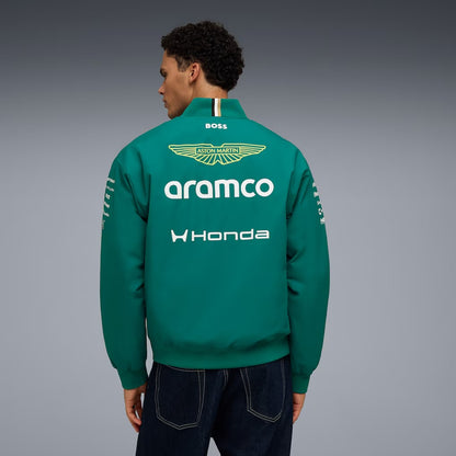 Aston Martin F1 Aramco Cognizant F1 2026 Team Bomber Replica Jacket