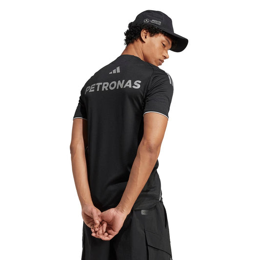 Mercedes AMG Petronas adidas replica  F1 Team Mechanics Jersey - Black