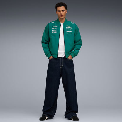 Aston Martin F1 Aramco Cognizant F1 2026 Team Bomber Replica Jacket
