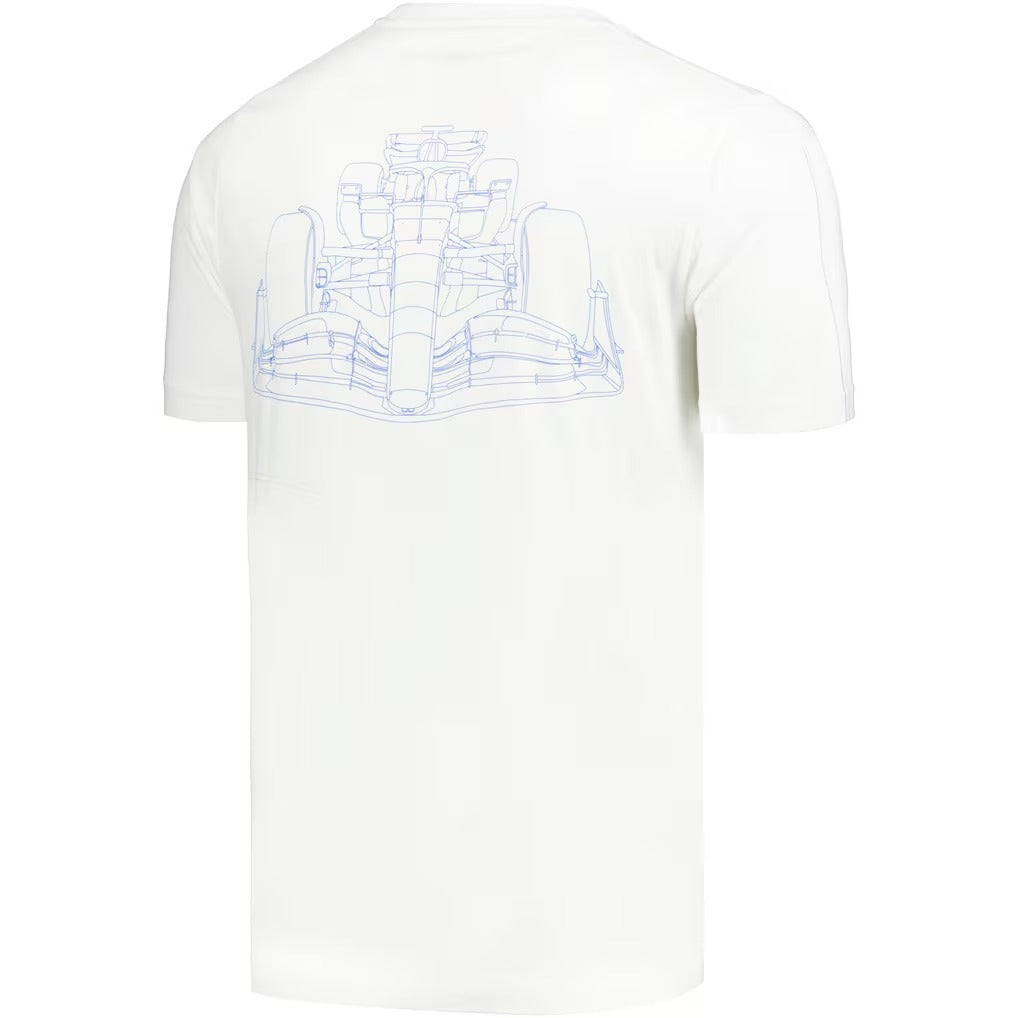 Mercedes AMG Petronas MT7 Replica T-Shirt by Puma - White