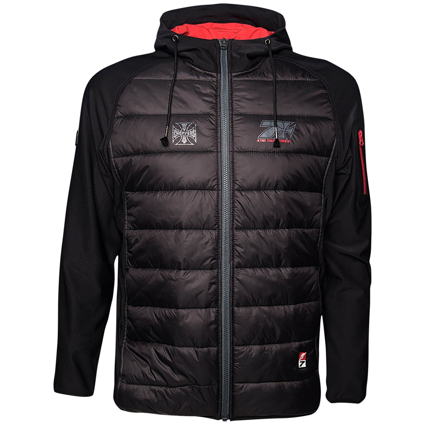 Kimi Cross Seven Lightweight Functional Replica Jacket - Black