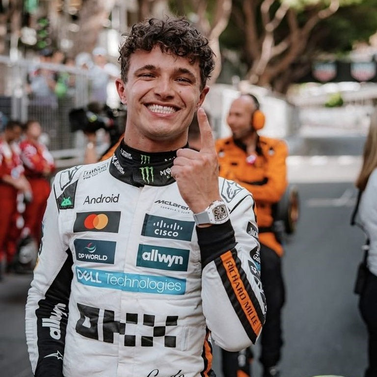 MCLAREN 2025 LANDO NORRIS 2025 MONACO GP RACE SUIT In Stock