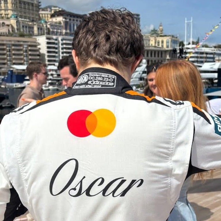 MCLAREN 2025 OSCAR PIASTRI MONACO GP RACE SUIT In Stock