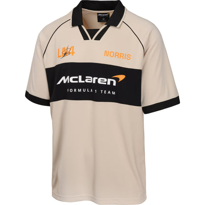 McLaren Lando Norris Flying Fast Johnny Collar Replica Tee - shirt