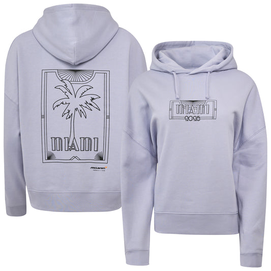 McLaren Miami Grand Prix Special Edition Cropped  Replica Hoodie - Womens