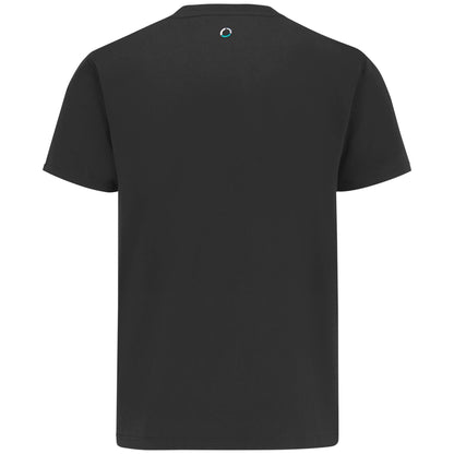 Mercedes AMG Petronas F1 Large Logo Replica T-Shirt - Black