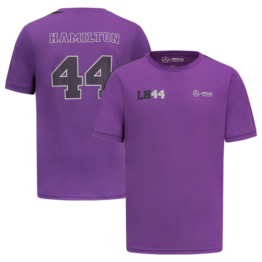 Mercedes AMG Petronas F1 Lewis Hamilton 44 Sports Replica T-Shirt