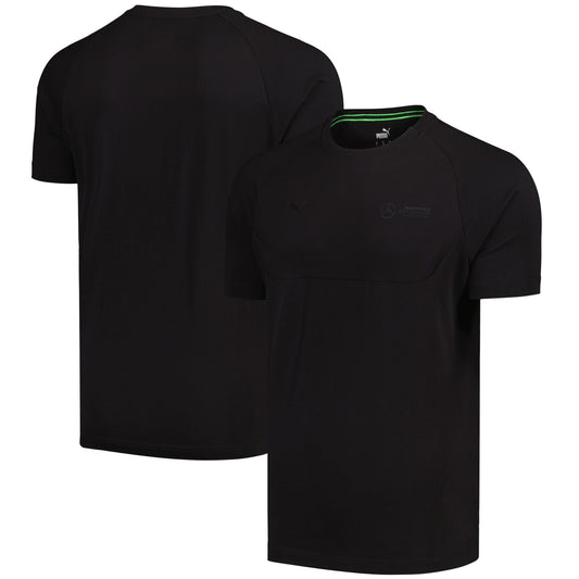Mercedes AMG Petronas F1 Pumatech Replica T-Shirt by Puma - Black
