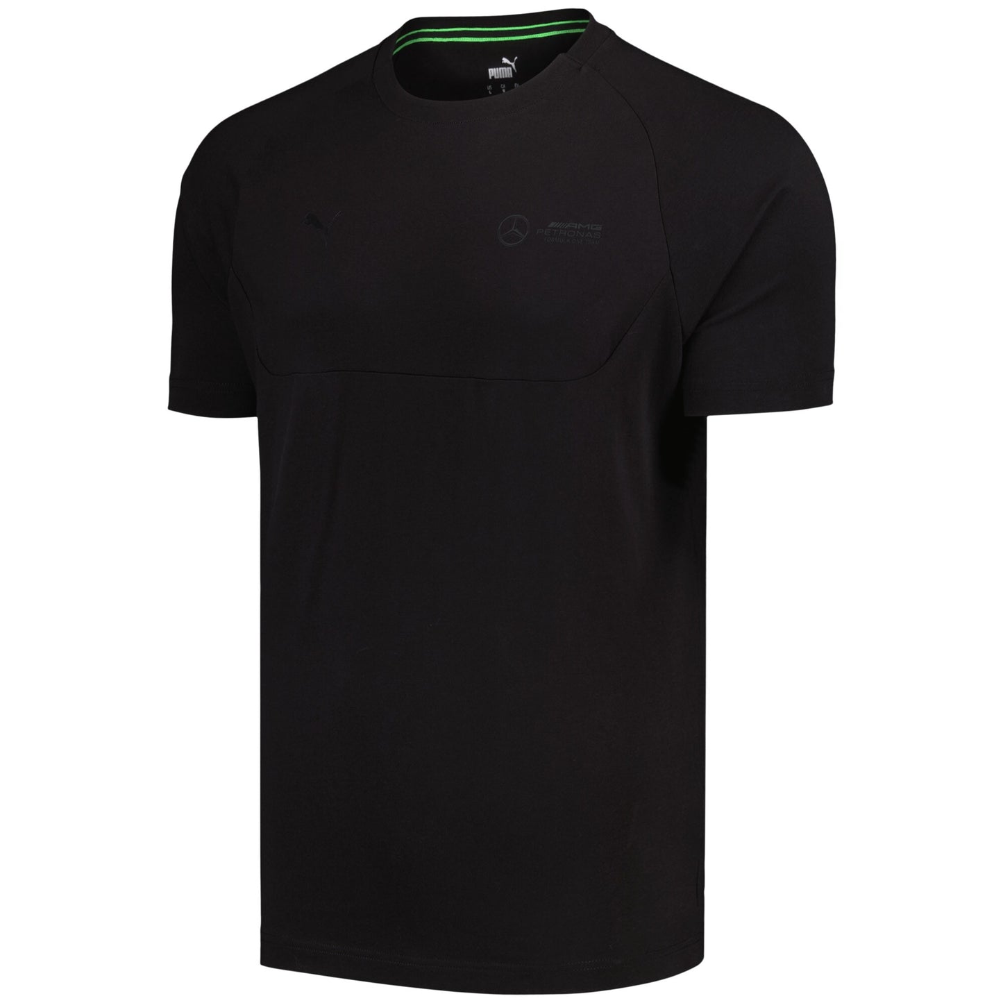 Mercedes AMG Petronas F1 Pumatech Replica T-Shirt by Puma - Black