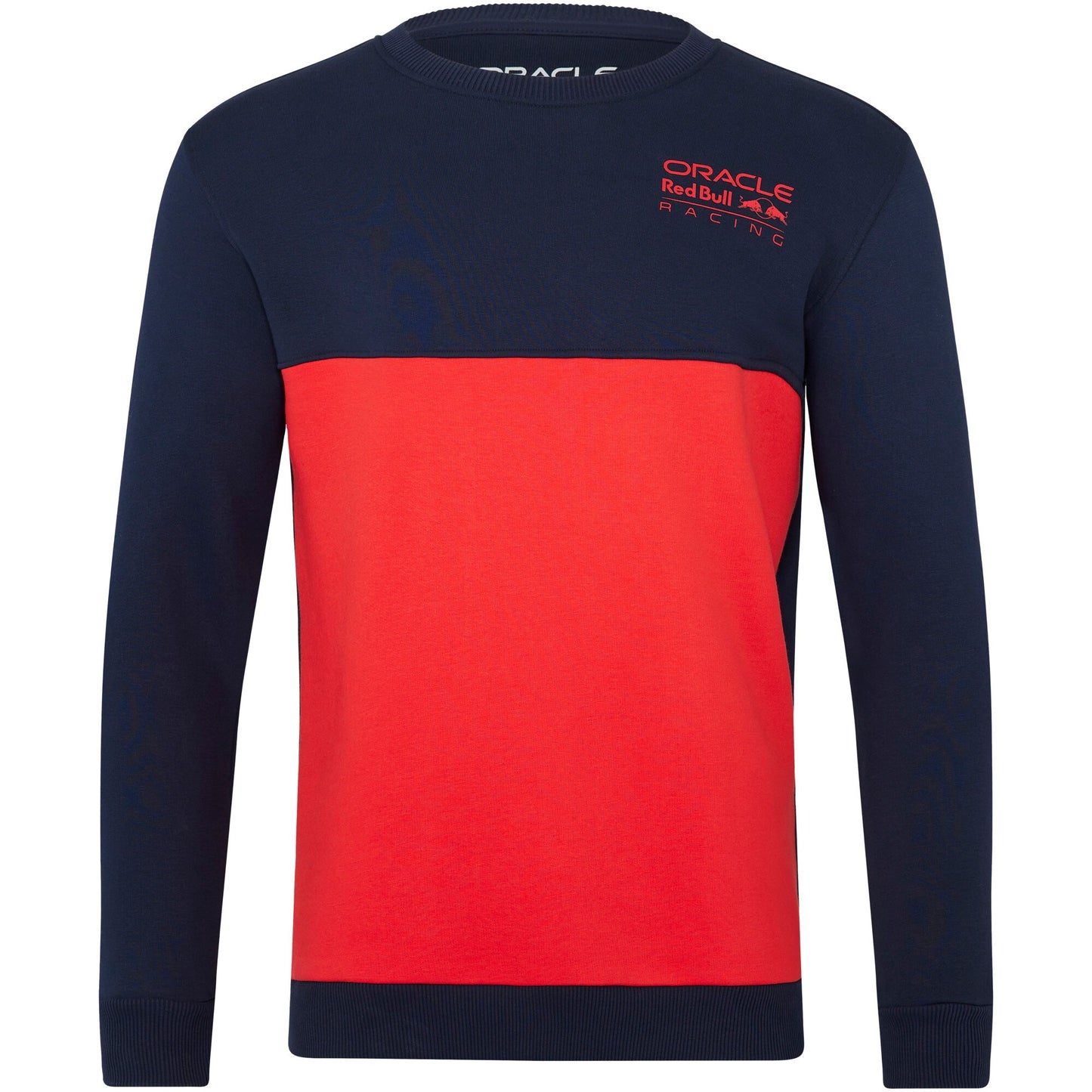 Oracle Red Bull Racing Colourblock Crew Replica Sweat- Unisex