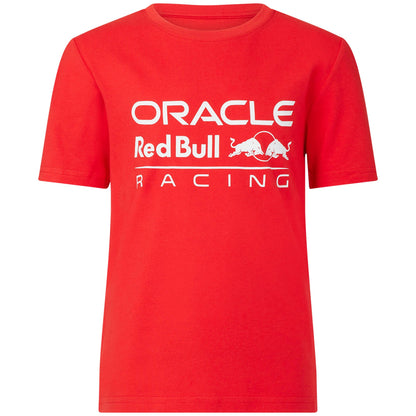 Oracle Red Bull Racing Large Logo Replica T-Shirt - Red - Kids