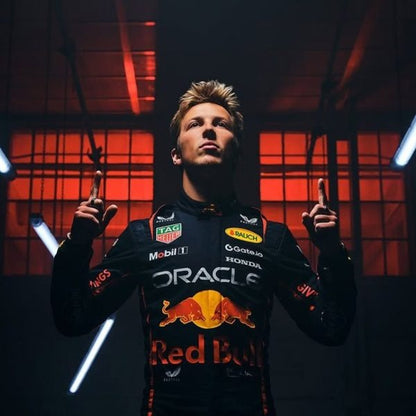 2025 RED BULL LIAM LAWSON F1 RACE SUIT REPLICA