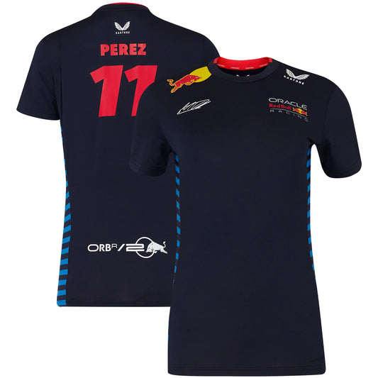 Red Bull Racing 2024 Sergio Perez Team Replica T-Shirt - Womens