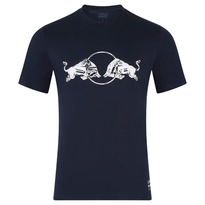 Red Bull Racing Graphic Bull Replica T-Shirt - Navy