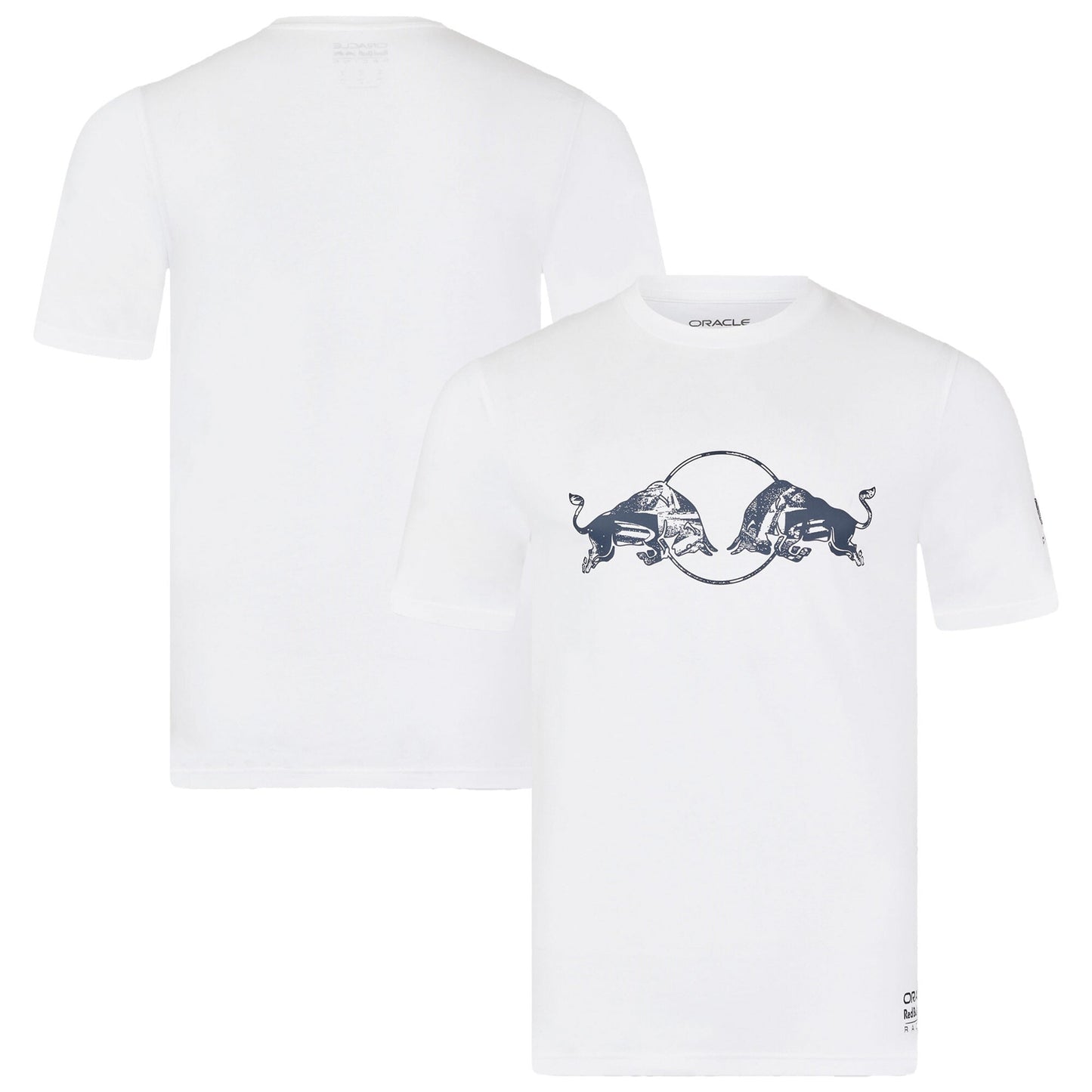 Red Bull Racing Graphic Bull Replica T-Shirt - White - Unisex