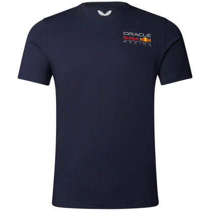 Red Bull Racing Large Logo Replica T-shirt - Navy