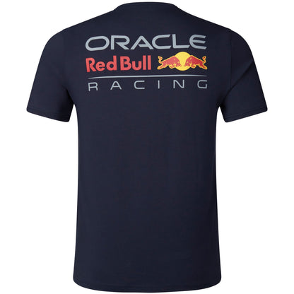 Red Bull Racing Large Logo Replica T-shirt - Navy