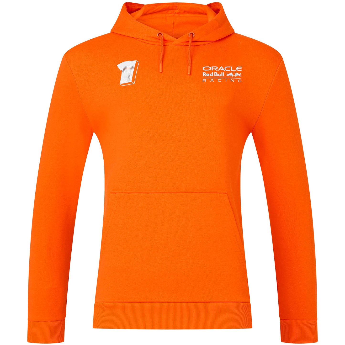 Red Bull Racing Max Verstappen Expression Driver Replica Hoodie - Orange - Unisex