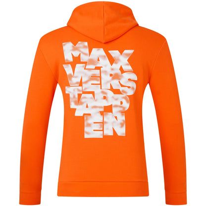 Red Bull Racing Max Verstappen Expression Driver Replica Hoodie - Orange - Unisex