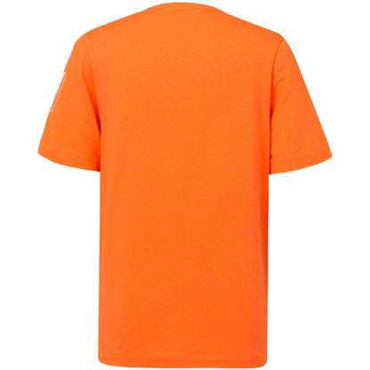 Red Bull Racing Max Verstappen Expression Driver Replica T-Shirt - Orange - Kids