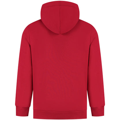 Scuderia Ferrari Puma Large Shield Replica Hooded Sweat - Red