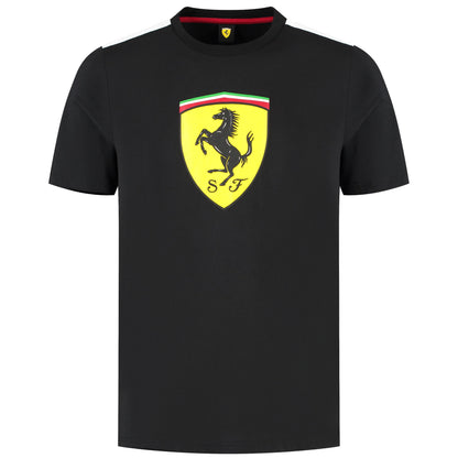 Scuderia Ferrari Puma Large Shield Replica T-Shirt - Black