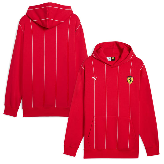 Scuderia Ferrari Race Premium Replica Hoodie by Puma - Red