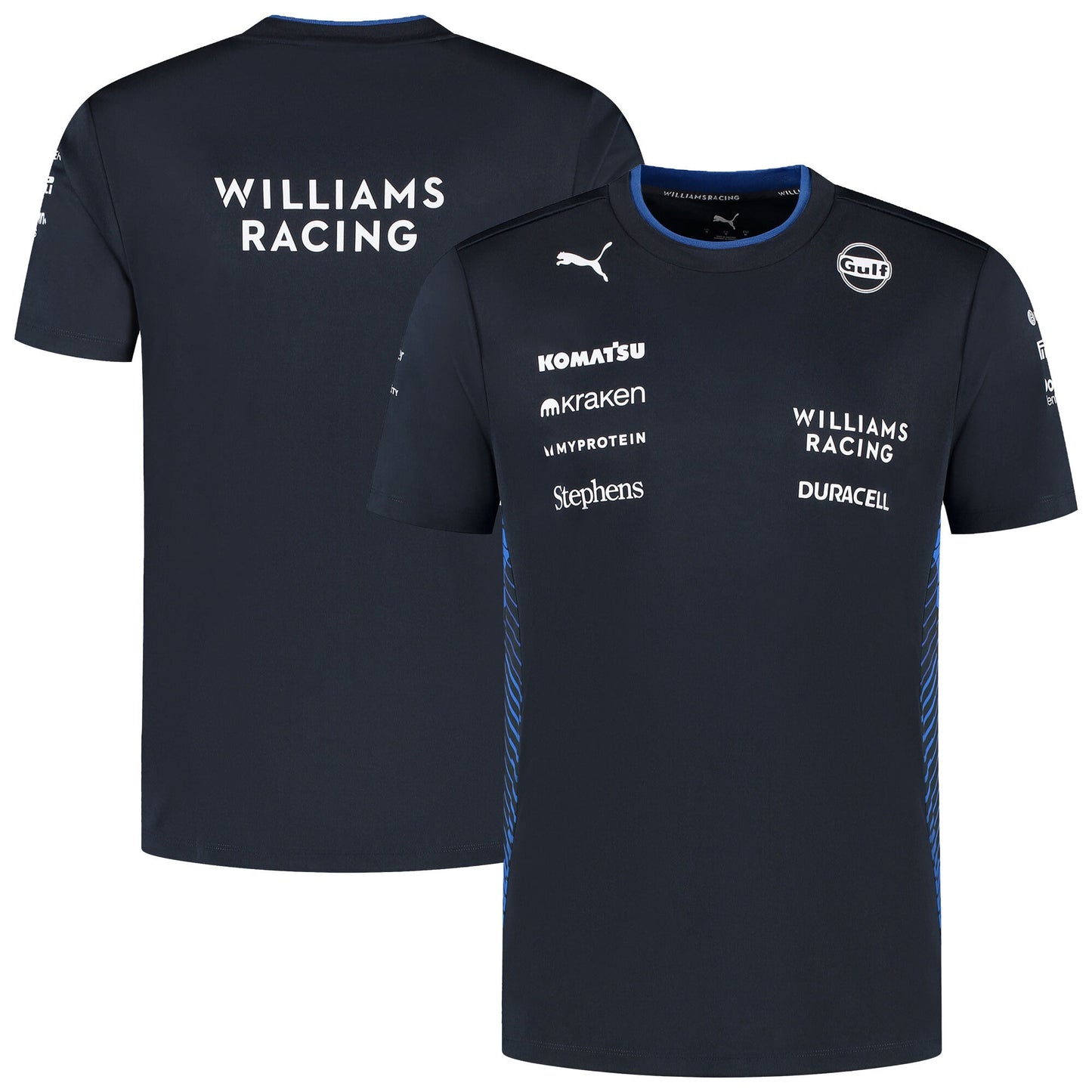 Williams Racing 2025 Team Replica T-Shirt - Navy
