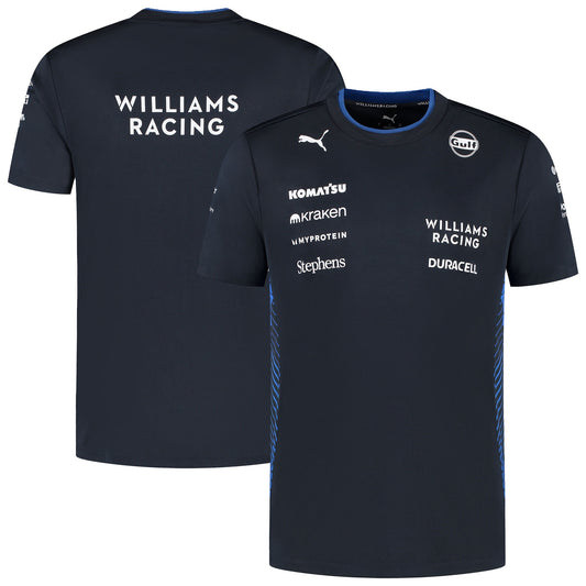 Williams Racing 2025 Team Replica T-Shirt - Navy