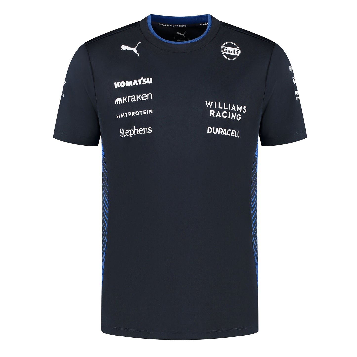 Williams Racing 2025 Team Replica T-Shirt - Navy