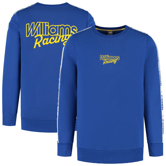 Williams Racing Puma Pitlane Taped Crew replica Sweatshirt - Blue