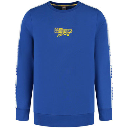 Williams Racing Puma Pitlane Taped Crew replica Sweatshirt - Blue