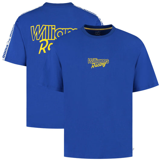 Williams Racing Puma Pitlane Taped Replica T-Shirt - Blue